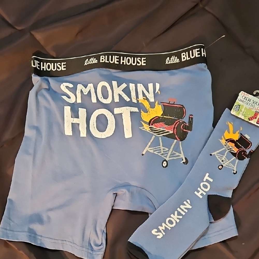 Smokin' Hot Boxer & Socks Set